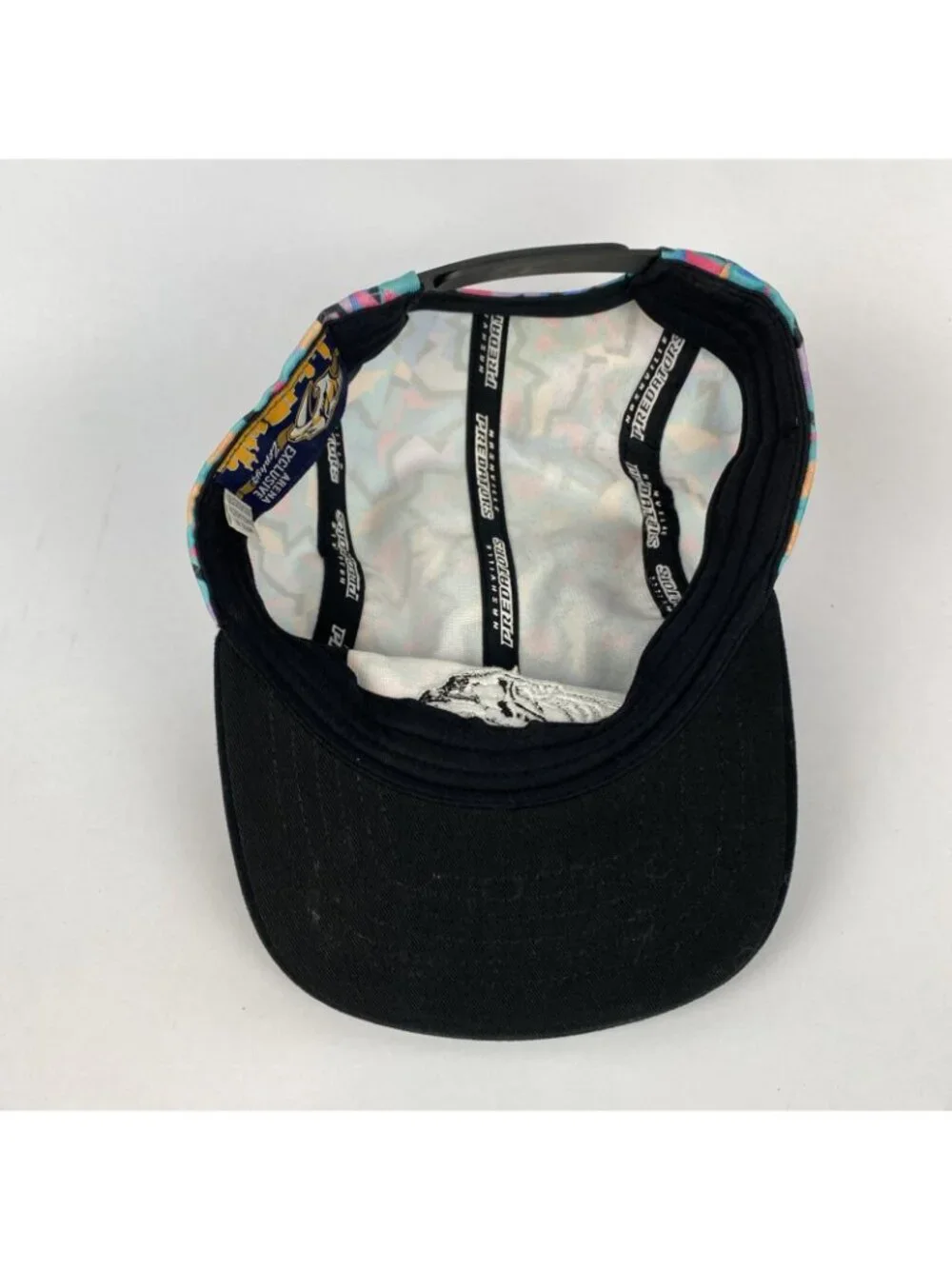 Zephyr NHL Nashville Predators RARE "Skeeter" Flat Bill Camper SnapBack Hat - Picture 2 of 5
